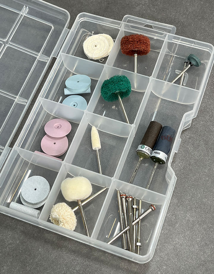 KIT109 = Beginner's Jewelry Polishing (Kit) with Micromotor