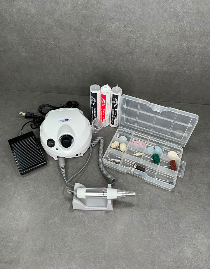 KIT109 = Beginner's Jewelry Polishing (Kit) with Micromotor