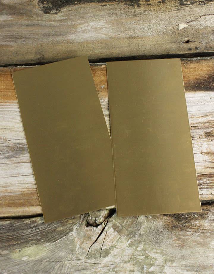 BS28 Red Brass Sheet 28ga (Choose Size) by FDJtool - FDJ Tool