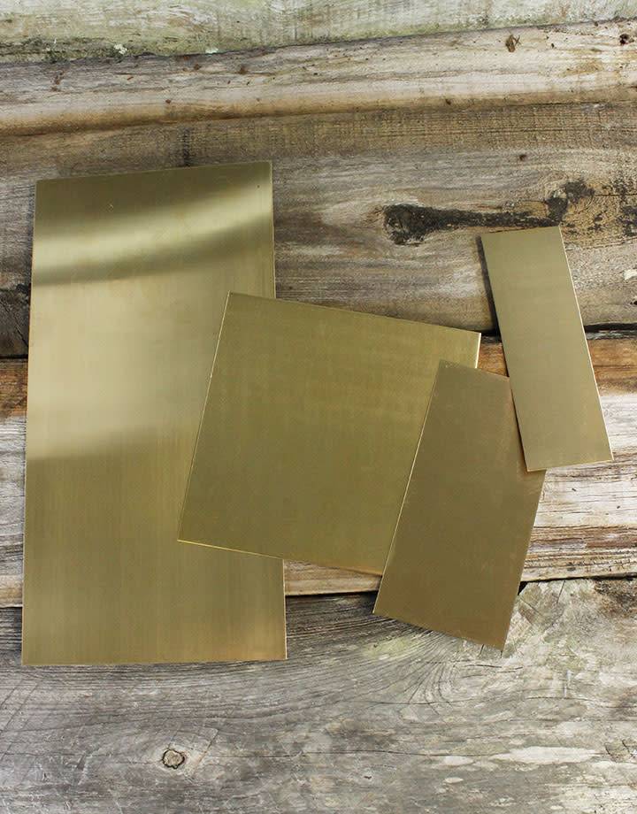 BS22 Red Brass Sheet 22ga (Choose Size)