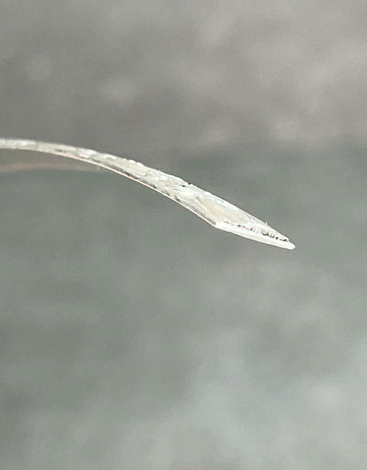 SPW26 = Pattern Wire Sterling Silver (Inch) 7.7 x 1.2mm