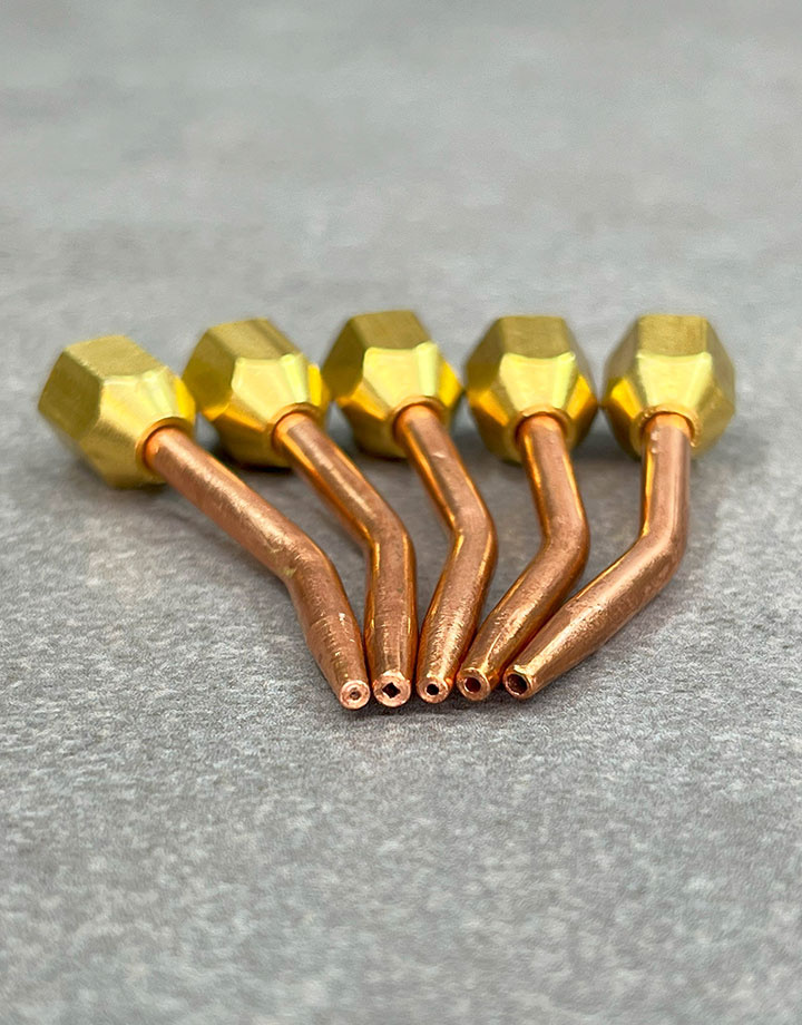 Uniweld BT210 = Uniweld ARtorch Curved Torch Tip