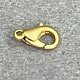 912BR-41 = Brass Oval Trigger Clasp 9.5mm (Pkg of 6)