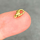 912BR-41 = Brass Oval Trigger Clasp 9.5mm (Pkg of 6)