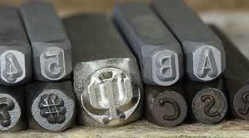 Letter & Number Stamps