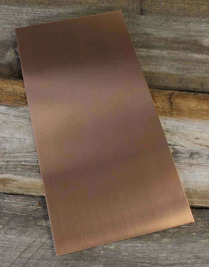 CS18 Copper Sheet 18ga (Choose Size)