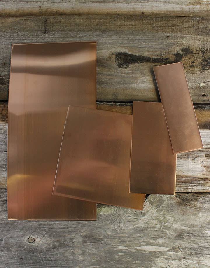 CS28 Copper Sheet 28ga (Choose Size)