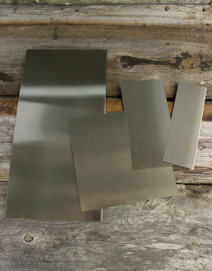 NS24 Nickel Silver Sheet 24ga (Choose Size)