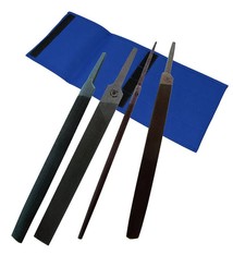 FI2499 = Grobet American Pattern File Set - 4pcs with Pouch