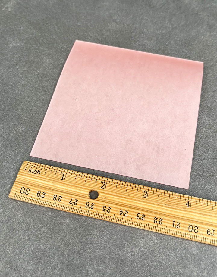 Wax Sheet 4"x4" Soft (Choose Thickness)