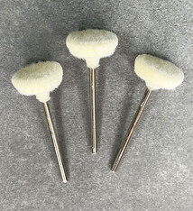 17.12401 = Mounted Felt 5/8'' Inverted Cone 3/32'' Shank (Pkg of 3)