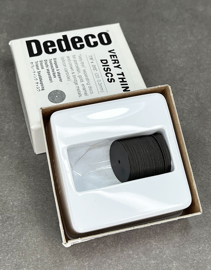 Dedeco ST5181  = Separating Discs Silicon Carbide  7/8" x .015" (Pkg/50)