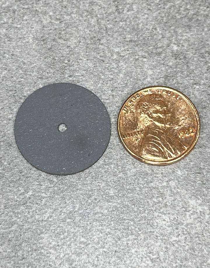 Dedeco ST5181  = Very Thin Separating Discs Silicon Carbide  7/8" x .015" (Pkg/50)