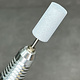 Dedeco ST9334 = White Coarse Cylinder 15/16" x 1/2"  (Pkg/10)