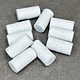 Dedeco ST9334 = White Coarse Cylinder 15/16" x 1/2"  (Pkg/10)