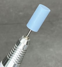 Dedeco ST9354 = Blue Fine Cylinder 15/16" x 1/2"  (Pkg/10)