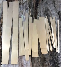 BS24 Red Brass Strips 24ga (Choose Size)