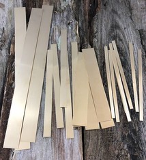 BS26 Red Brass Strips 26ga (Choose Size)