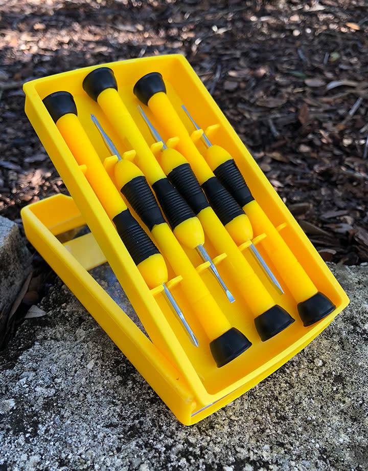 SD1111 = Economy 6pc Screwdriver Set in Storage Box