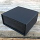 DBX4251 = Deluxe Magnetic Black/Silver Combination Box 3-3/8'' x 3-3/8'' x 1-3/8'' (Each)