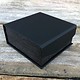 DBX4251 = Deluxe Magnetic Black/Silver Combination Box 3-3/8'' x 3-3/8'' x 1-3/8'' (Each)