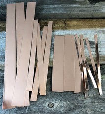 CS16 Copper Strips 16ga (Choose Size)