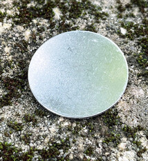 MSAL10520 = Aluminum Soft-Strike Stamping Blank - CIRCLE 1-1/4'' (Pkg of 6)