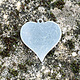 MSAL12820 = Aluminum Soft-Strike Stamping Blank - HEART with RING 7/8'' (Pkg of 6)