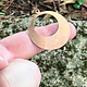 MSC11724 = Copper Shape - Round Drop 24ga 1-5/8''OD with 7/8''ID Cutout & Ring (Pkg of 6)