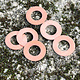 MSC16824 = Copper Washer 24ga 3/4''x3/8'' ID (Pkg of 6)