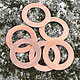 MSC18324 = Copper Washer 24ga 1-3/8'' diameter PKG/6pcs