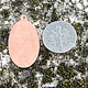 MSC20724 = COPPER SHAPE - OVAL with RING 24ga 1'' x 5/8'' (Pkg of 6)