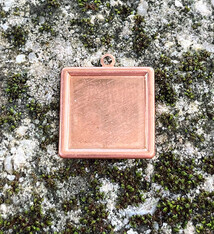 MSC30724 = Copper Shape Square with Ring 24ga 20mm (Pkg of 6)