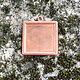 MSC30724 = Copper Shape Square with Ring 24ga 20mm (Pkg of 6)