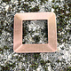 MSC30824 = COPPER SHAPE - SQUARE WASHER 24ga 1-1/8'' x11/16''  ID (Pkg of 6)