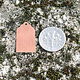 MSC36724 = Copper Shape Rectangle with Ring 1/2'' x 13/16'' (24ga) (Pkg of 6)