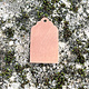 MSC36724 = Copper Shape Rectangle with Ring 1/2'' x 13/16'' (24ga) (Pkg of 6)