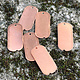 MSC37424 = COPPER SHAPE - DOG TAG with HOLE 24ga 3/4'' x 1/2'' (Pkg of 6)