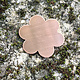 MSC40624 = COPPER SHAPE - FLOWER 24ga 7/8'' (Pkg of 6)