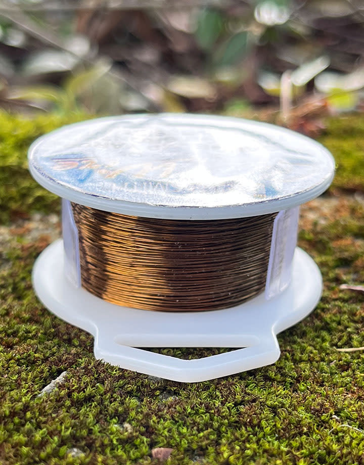 WR6728V = Craft Wire Vintage Bronze Color 28ga 40 YARDS