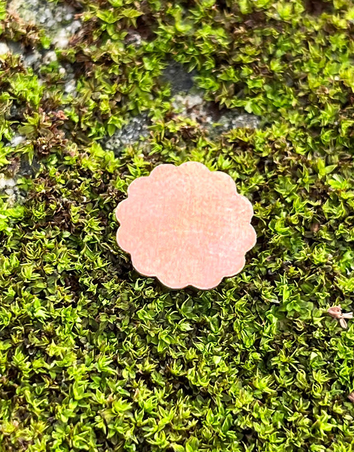 MSC71324 = Copper Shape - Flower 12mm (Pkg of 6)