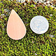 MSC59024 = COPPER SHAPE - TEARDROP 24ga 11/16'' x 1-3/16''  (Pkg of 6)