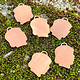 MSC52124 = COPPER SHAPE - Girl Head 20x15mm with Top Loop (24ga) (Pkg of 6)
