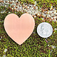 MSC43124 = COPPER SHAPE - HEART 1-3/8'' x 1-1/2''   24ga (Pkg of 6)