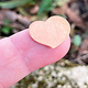 MSC42824 = COPPER SHAPE - HEART 24ga 11/16'' x 13/16'' (Pkg of 6)