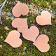 MSC43024 = COPPER SHAPE - HEART 24ga 13/16'' x 7/8''  (Pkg of 6)