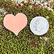MSC43024 = COPPER SHAPE - HEART 24ga 13/16'' x 7/8''  (Pkg of 6)