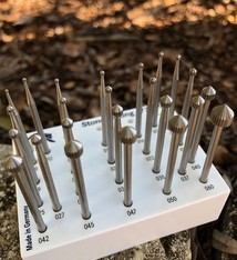 Panther Burs 77.1499 = Setting Bur Set Tungsten/Vanadium (1.0 to 6.0mm) 24pcs