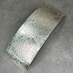 SSP43 = Patterned Sterling Silver Sheet ''Paisley Garden'' 2'' x 6'' (Choose Gauge)