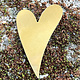 MSBR42624 = BRASS SHAPE - HEART 1-7/16'' x 1''   24ga (Pkg of 6)